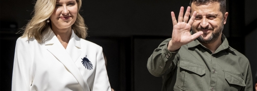 Перша леді України та Володимир Зеленський