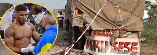 Ентоні Джошуа потрапив в аварію в Нігерії