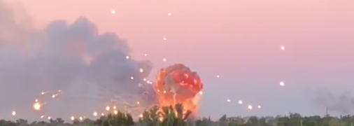 У Новій Каховці зранку 18 липня знову лунають вибухи