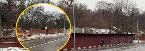 Будівництво на Байковому цвинтарі