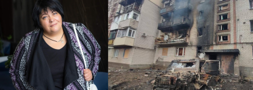 Марина Пугачова поїхала з Маріуполя, коли в офіс "Берегині" влучив снаряд