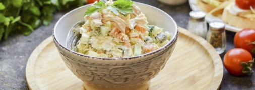 Необычный вариант любимого оливье