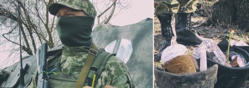 Даже боевые действия обычно не останавливают наших военных от празднования Пасхи