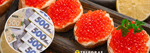 Бутерброд с икрой