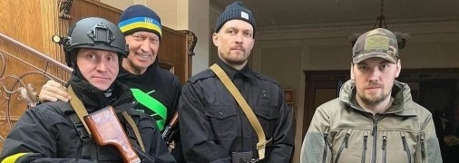 Год назад Усик записался в тероборону