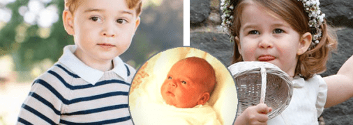 Принцу Луи достается одежда после принца Джорджа и принцессы Шарлотты (ФОТО)