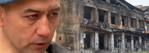 Кокарда армии СССР на берете "свидетеля зверств" вызвала лишь дополнительную волну насмешек в сети