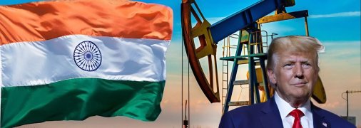 Флаг Индии, добыча нефти и президент США