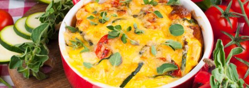 Овочева запіканка на сніданок