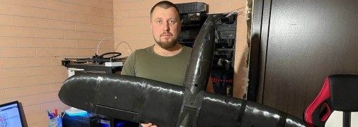 Артур Бижко напечатал БпЛА для аэроразведки