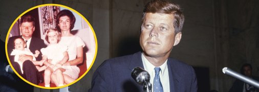 Джон Кеннеди с женой Жаклин