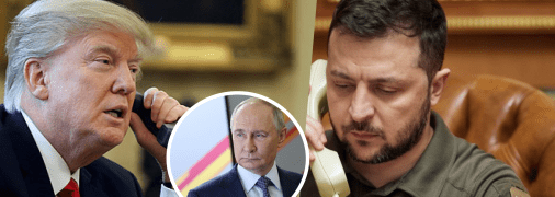 Трамп поговорить с Зеленським після своєї розмови з Путіним