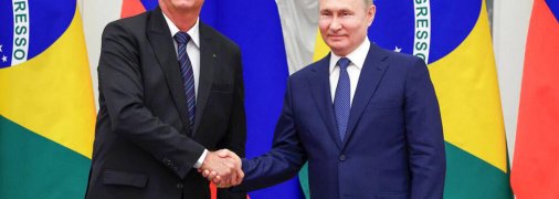 Жаир Болсонару и владимир путин