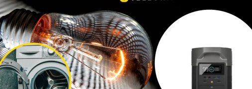 Благодаря зарядным станциям можно даже стирать в блэкаут