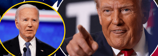 Джо Байден, Дональд Трамп