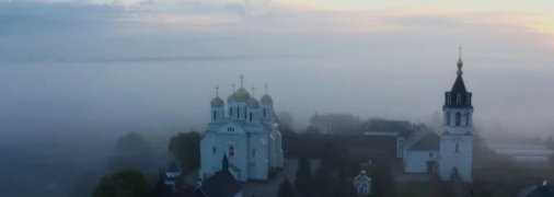 Оксана Марченко рассказала об истории Зимненского монастыря и показала уникальную икону, подаренную обители князем Владимиром