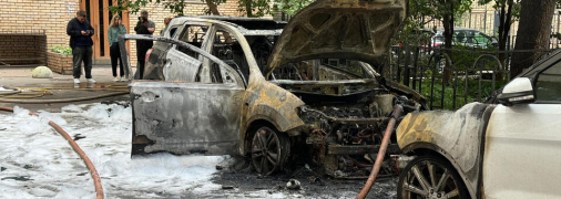 Пожар в Москве