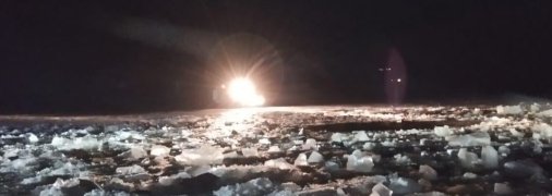 Кадри з місця падіння Мі-8 МНС РФ