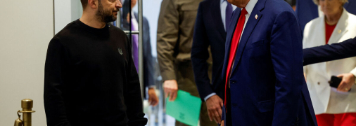 Дональд Трамп и Владимир Зеленский