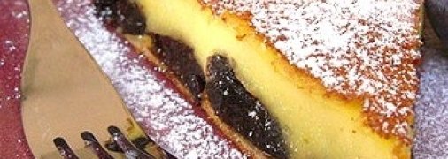 Пирог с черносливом и апельсином