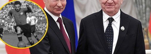 Володимир Путін та Микита Симонян