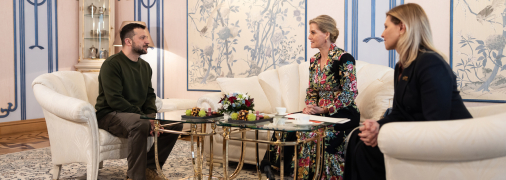 Герцогиня Эдинбургская Софи пообщалась с Зеленскими