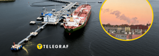 Пожежа у порту "Приморськ" після атаки БПЛА