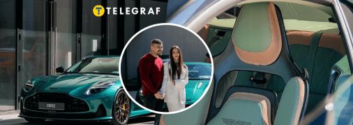 В Україні з'явився ексклюзивний суперкар Aston Martin DB12