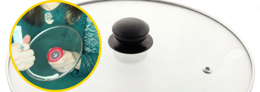 Як легко відмити кришку від сковороди