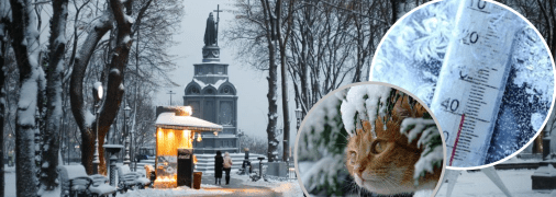 Погода взимку в Україні