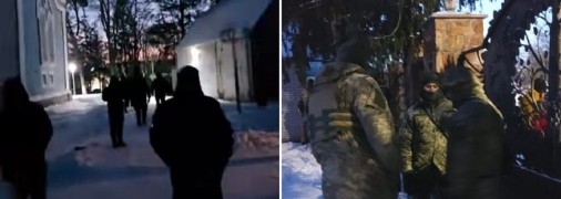 Ситуація на території церкви залишається напруженою через загрозу штурму