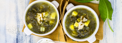 Зеленый борщ – питательное и оригинальное блюдо