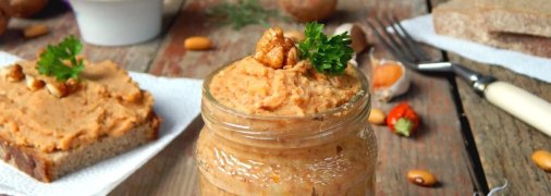 Необычный, пикантный, сытный паштет