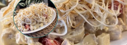 Салат з сиром "Косичка"