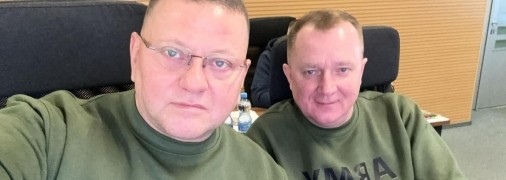 Валерій Залужний та Сергій Шаптала