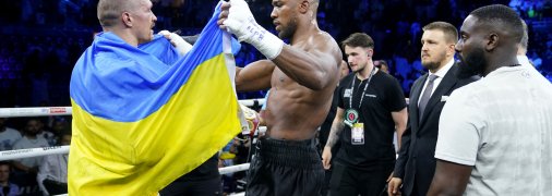 Олександр Усик та Ентоні Джошуа