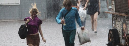 Дощить у столиці України