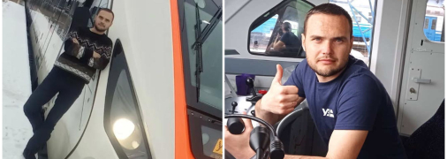 Машиніст Василь Бабчук їздить по всій Україні