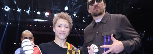 Наоя Іноуе та Олександр Усик