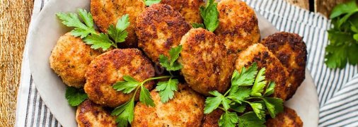 Котлети з маринованого м'яса