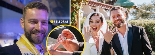 Богдан Юсипчук одружився з Веронікою Герцег-Соболевою