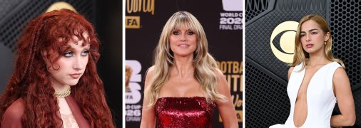 Зірки вразили вбраннями на червоній доріжці Греммі-2026