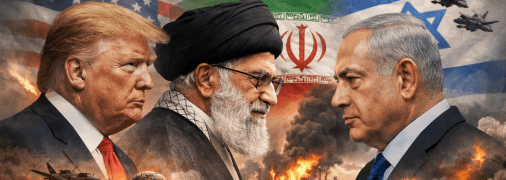 Дональд Трамп, Алі Хаменеї та Беньямін Нетаньягу