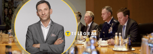 Делегация США в ходе переговоров с украинской делегацией в Берлине