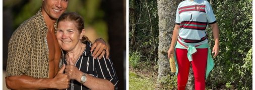 Роналду з мамою та сестрою