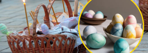 Простий спосіб незвичайно пофарбувати яйця на Великдень 2025