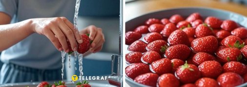 Дізнайтеся, як правильно помити полуницю