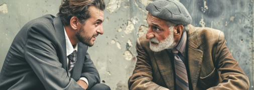 Між бідними та багатими часто виникають непорозуміння (зображення створено за допомогою ШІ)