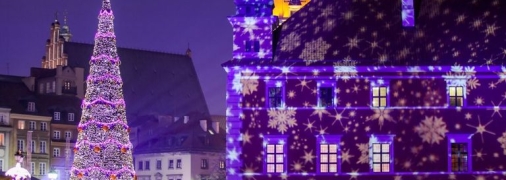 Так выглядела новогодняя ярмарка в столице Польши несколько лет назад