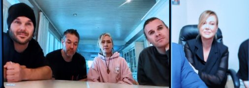 Официальная передача инструментов прошла 25 сентября. Группа The Rasmus присоединилась к событию онлайн